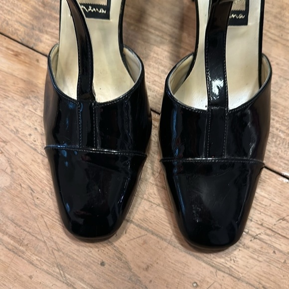 Nina Patent Leather T-Strap Heels – Made in Spain, Vintage Elegance – Size 8 - Picture 5 of 8